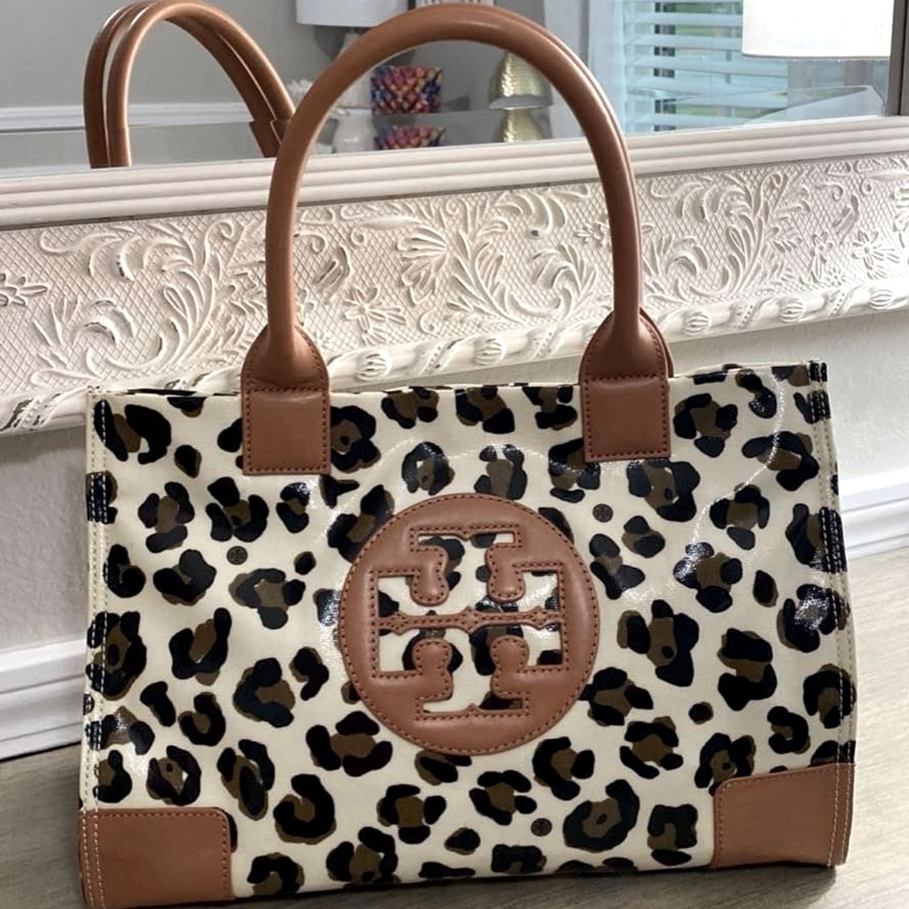 beautiful Authentic Animal print Tory Burch Bag